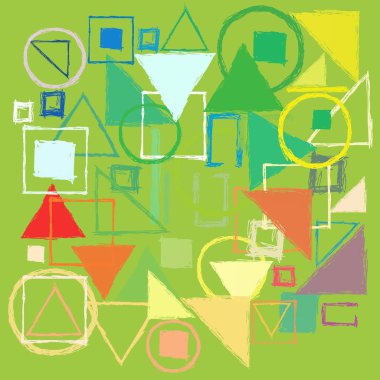 Geometrik desenli soyut doku