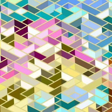 Geometrik desenli soyut arkaplan