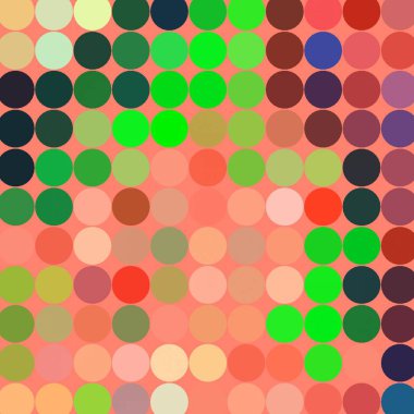 Dairelerle soyut sorunsuz desen. Kumaş için desen. Polka nokta dikişsiz desen.