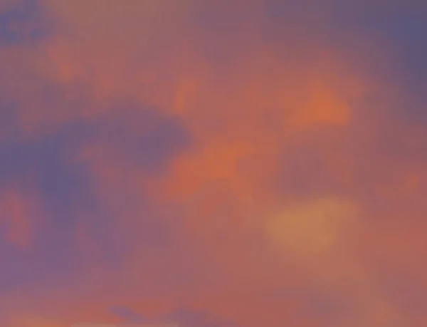 Purple Pink Evening Sky — Stock Photo, Image