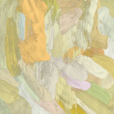 Tuval arka plan üzerine yağlıboya