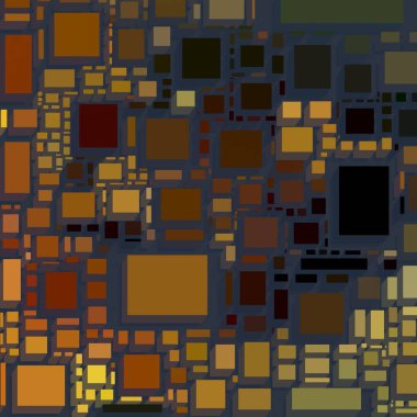 farklı geometrik desenler ile sanat deseni