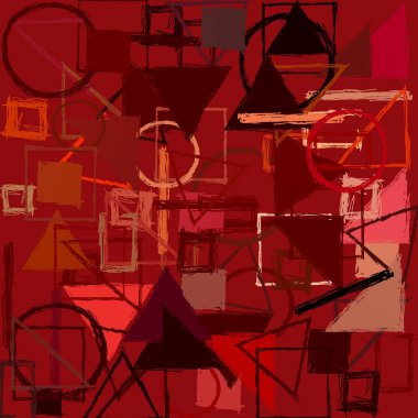 modern soyut geometrik desen arka plan