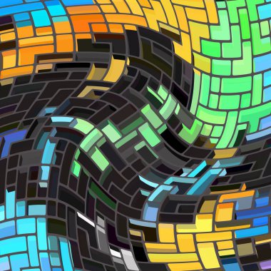 Soyut sanat dokusu. Renkli doku. Modern sanat eserleri. Renkli görüntü. Modern sanat. Çağdaş sanat. 