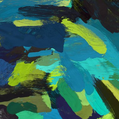 El yapımı tuvale yağlı boya. Soyut sanat dokusu. Renkli doku. Modern sanat eserleri. Yağlı boya darbeleri. Fırça darbeleri. Modern sanat. Çağdaş sanat. Sanatsal tuval.