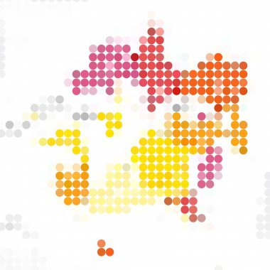 Geometrik desenli soyut arkaplan