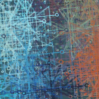 farklı desenler ile grunge arka plan