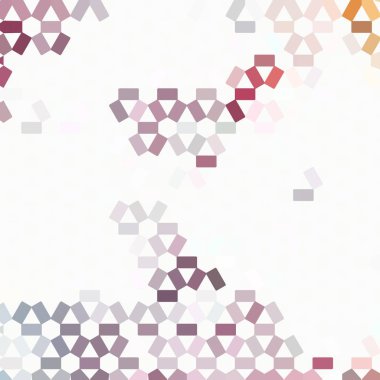 kalpleri ile soyut renkli arka plan