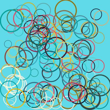 daire elemanları ile vektör arka plan