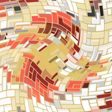 Geometrik desenli soyut doku