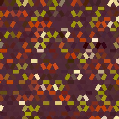 Renk fraktal geometrik soyut desen