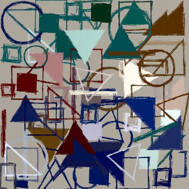 modern soyut geometrik desen arka plan