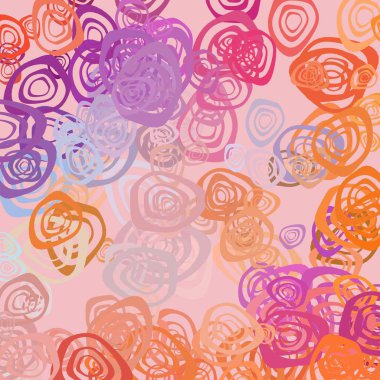 Çiçekli, kusursuz çiçek deseni.