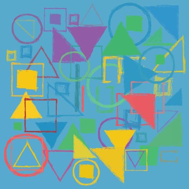 Geometrik desenli soyut arkaplan