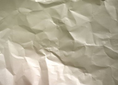 Buruşmuş kağıt dokusu arkaplanı.