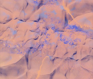 kar ve bulutlar ile arka plan