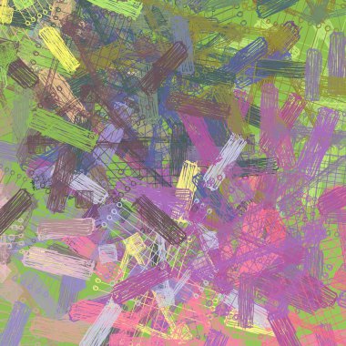 Soyut dijital olarak boyanmış arka plan efektleri