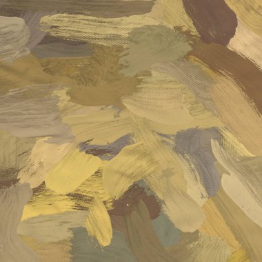 Tuval arka plan üzerine yağlıboya