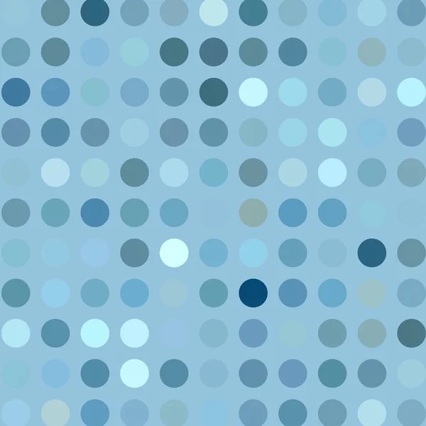 Sky Blue Watercolor Polka Dot Seamless Pattern — Stock Photo, Image