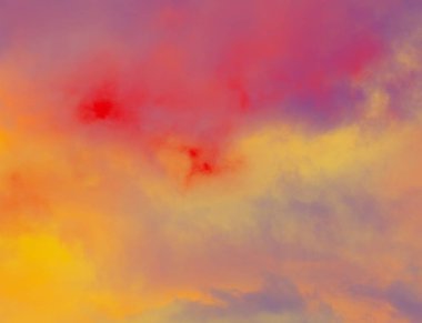 soyut grunge bulutlar, kopya alanı ile renkli arka plan