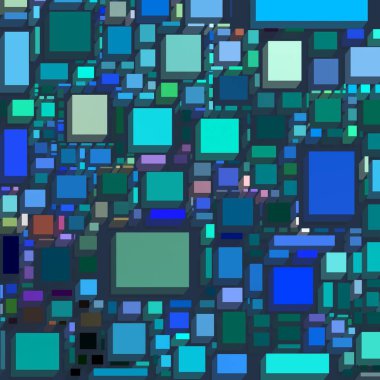 farklı geometrik desenler ile sanat deseni