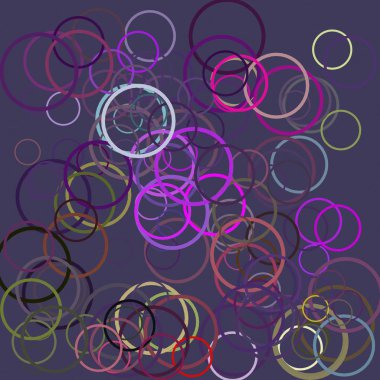 daire elemanları ile vektör arka plan