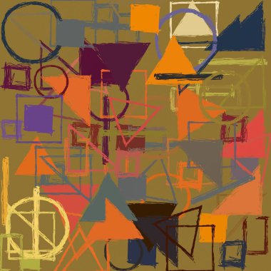 modern soyut geometrik desen arka plan