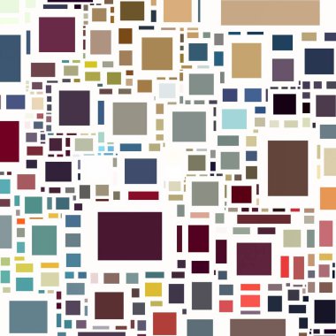 Soyut sanat dokusu. Kareler ile renkli doku. Modern sanat eserleri. Renkli görüntü