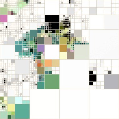 Soyut dijital olarak boyanmış arka plan efektleri