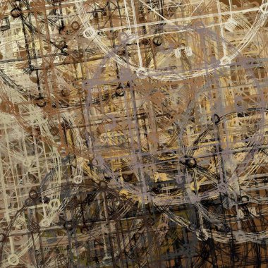 Soyut dijital olarak boyanmış arka plan efektleri