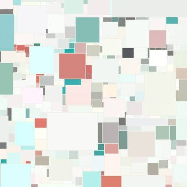 Soyut sanat dokusu. Kareler ile renkli doku. Modern sanat eserleri. Renkli görüntü