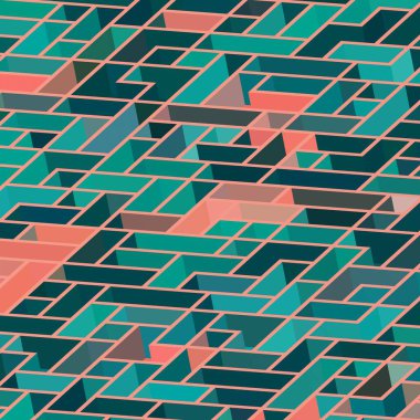 Geometrik desenli soyut doku