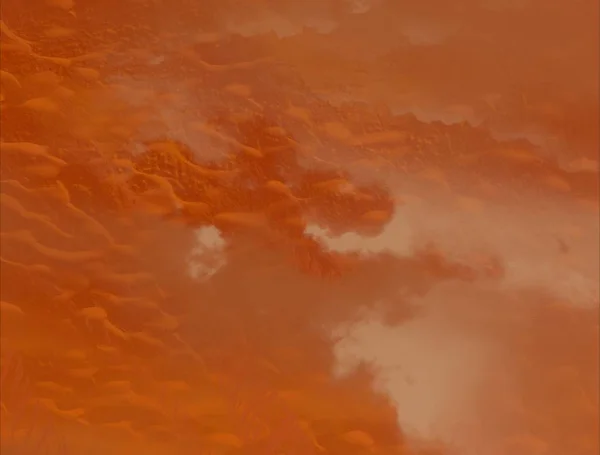 Sfondo Cielo Arancione Con Nuvole — Foto Stock