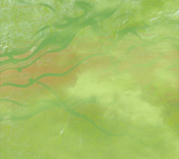 Абстрактний Зелений Фон Простором — стокове фото