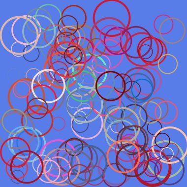 daire elemanları ile vektör arka plan