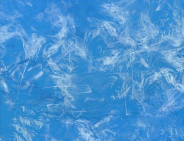 su ile sorunsuz mavi arka plan