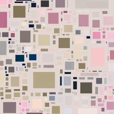 Soyut sanat dokusu. Kareler ile renkli doku. Modern sanat eserleri. Renkli görüntü