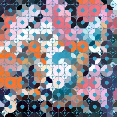 vektör çiçekli sorunsuz arka plan