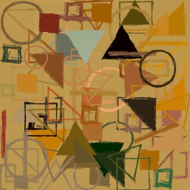 modern soyut geometrik desen arka plan