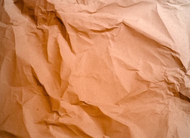 Buruşmuş kağıt dokusu arkaplanı.