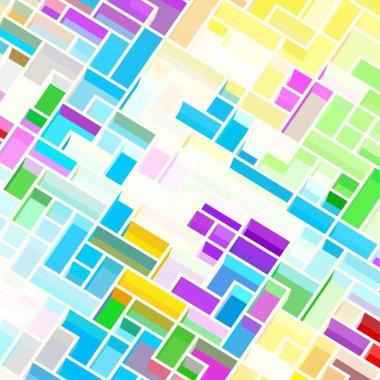 Geometrik desenli soyut doku