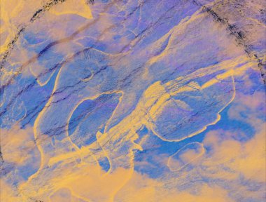 metin için alanı olan grunge arkaplanı