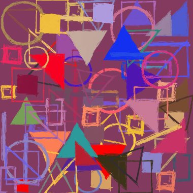 modern soyut geometrik desen arka plan