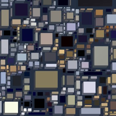 Soyut sanat dokusu. Kareler ile renkli doku. Modern sanat eserleri. Renkli görüntü