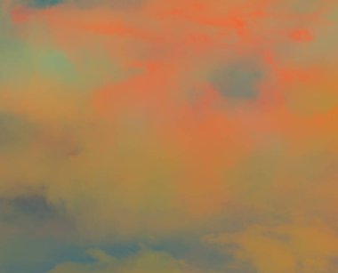 bulutlu soyut renkli arkaplan