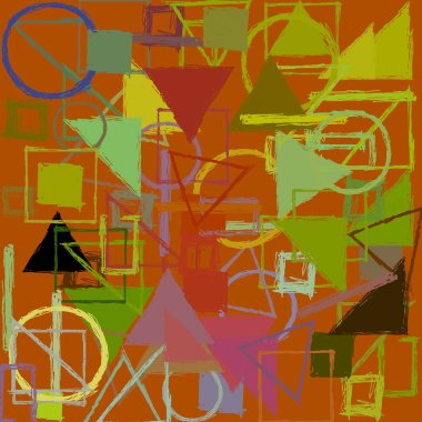 modern soyut geometrik desen arka plan