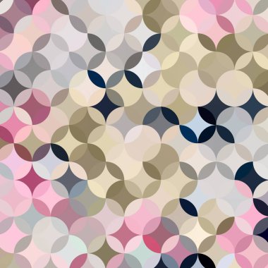 Renk fraktal geometrik soyut desen