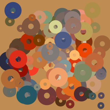 sevimli elemanları ile vektör arka plan