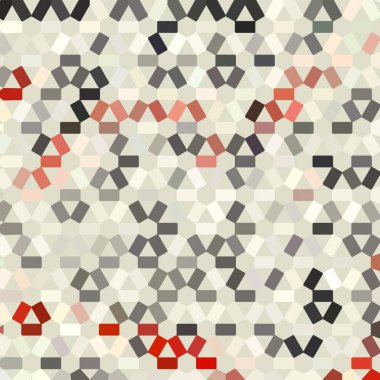 Renk fraktal geometrik soyut desen