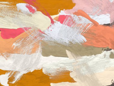 El yapımı tuvale yağlı boya. Soyut sanat dokusu. Renkli doku. Modern sanat eserleri. Yağlı boya darbeleri. Fırça darbeleri. Modern sanat. Çağdaş sanat. Sanatsal tuval.  